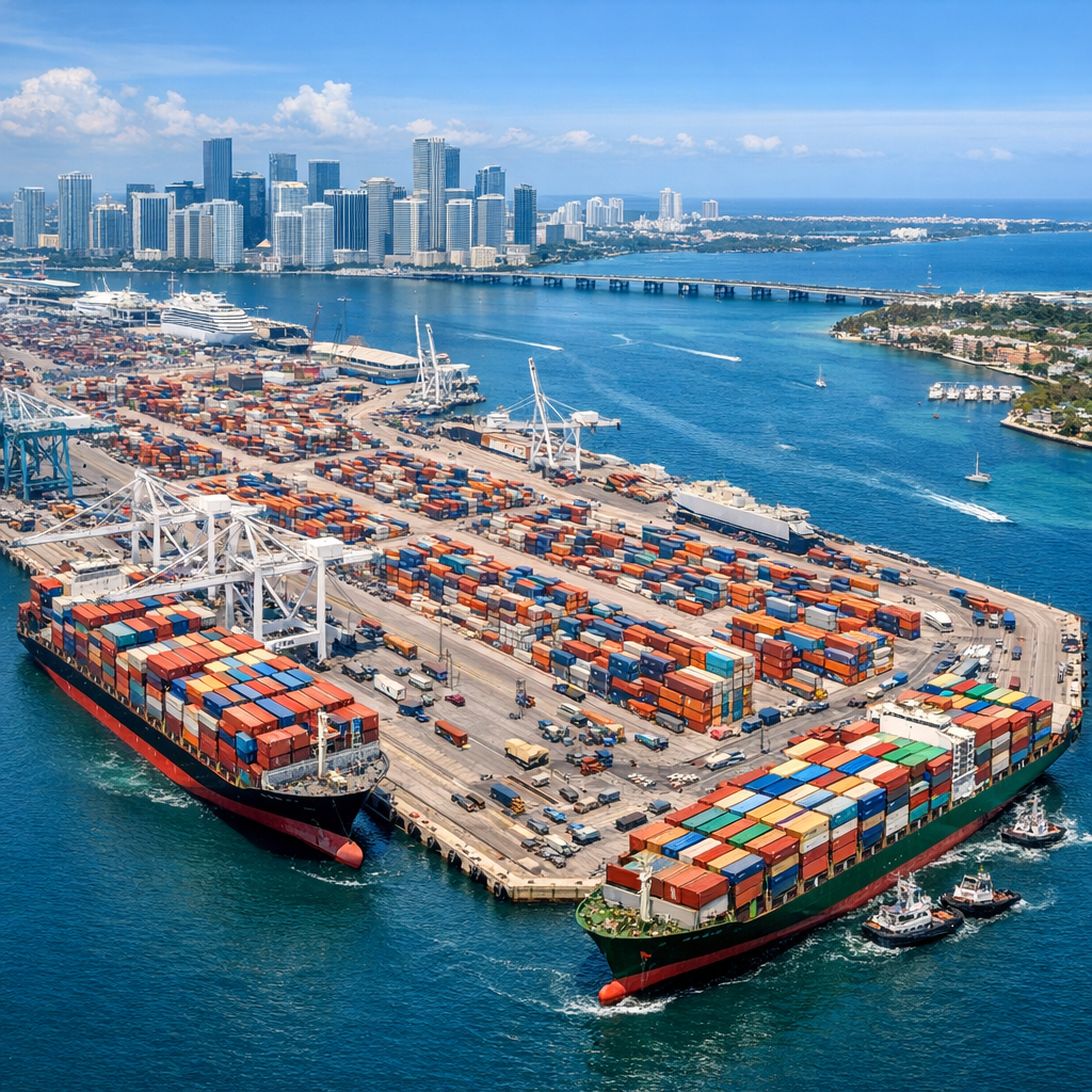 Miami: A Global Trade Powerhouse Connecting Continents