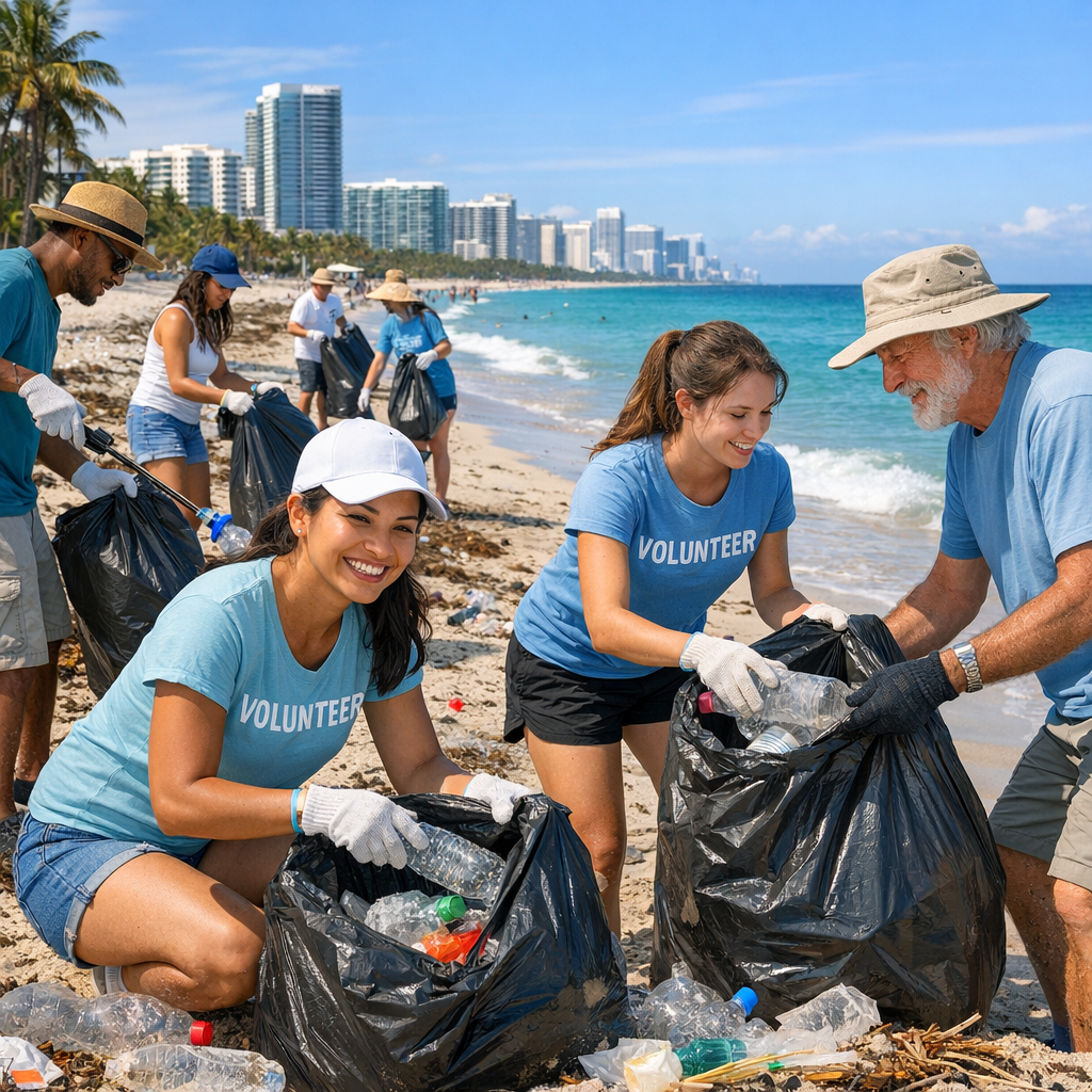 Miami’s Community Initiatives Lead the Charge Against Plastic Waste