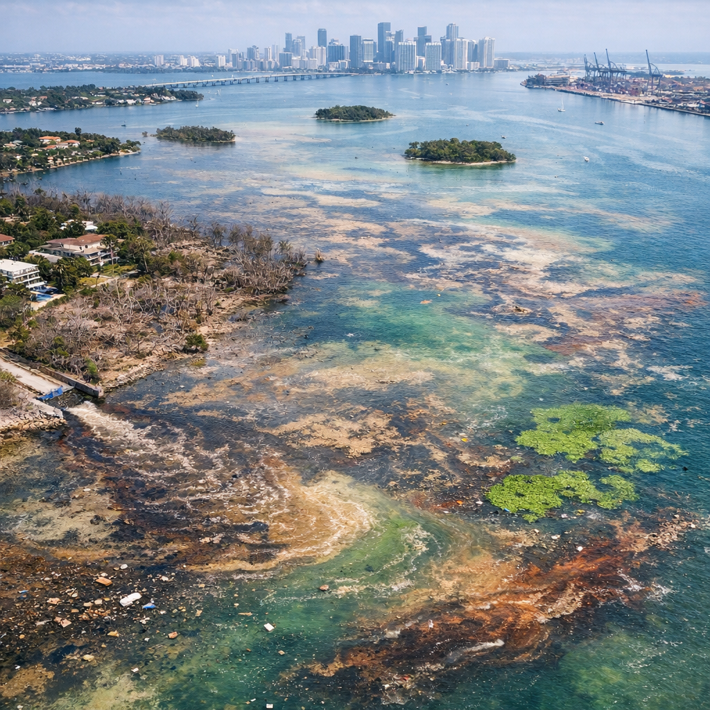 Miami’s Biscayne Bay Faces Ongoing Environmental Challenges